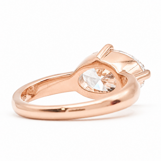 Oval Brilliant Solitaire Ring – Lab Grown Diamond – 14K/18K Gold