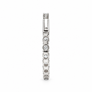 Round Brilliant Hoop Earrings – Lab Grown Diamonds – 14K/18K Gold - 20m"m