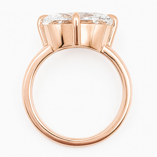 Oval Brilliant Solitaire Ring – Lab Grown Diamond – 14K/18K Gold