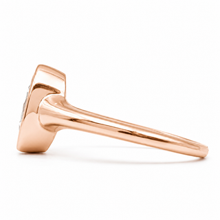 Oval Brilliant Solitaire Ring – Lab Grown Diamond – 14K/18K Gold