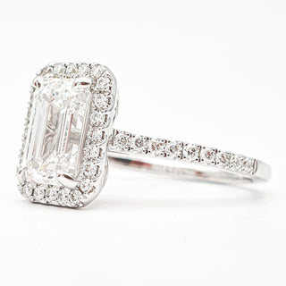 טבעת יהלום עגולה מבריקה 1.00-5.00 קראט – יהלום מעבדה – זהב צהוב 14 או 18 קראט - 18 אבני צד