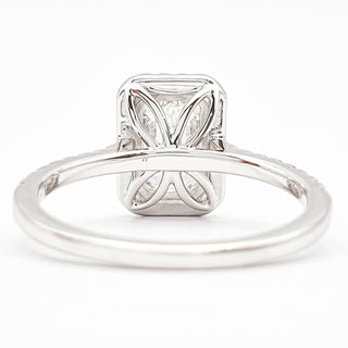 טבעת יהלום עגולה מבריקה 1.00-5.00 קראט – יהלום מעבדה – זהב צהוב 14 או 18 קראט - 18 אבני צד