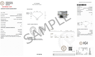 Pear Shape 3 Stone Ring – Lab Grown Diamond – 14K/18K White Gold – 2 Side Stones