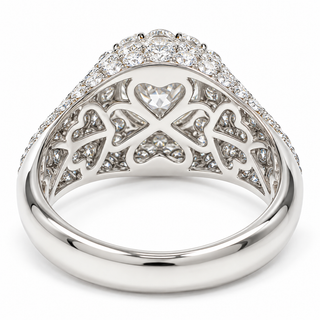 Round Brilliant 4.21 Carat Lab-Grown Diamonds Ring | IGI Certified | 5.90 Gram 14K White Gold
