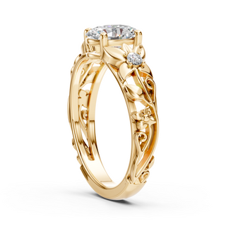 Fiora Yellow Gold Side