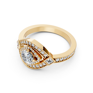 Celeste Yellow Gold Close-Up
