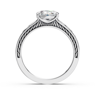 Liora White Gold Lab-Grown Diamond Engagement Ring - front view