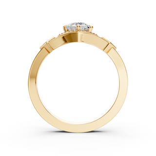 Celeste Yellow Gold Front