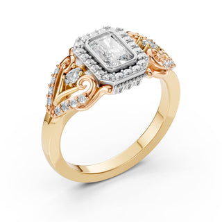 Emerald-Cut Ring Side