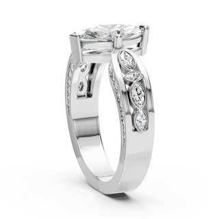 Selene White Gold Side